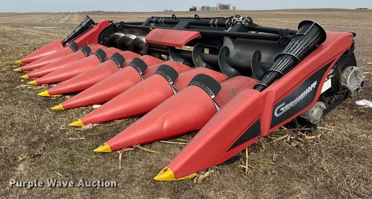 image for item YA2409 2012 Geringhoff MS800 North Star corn head