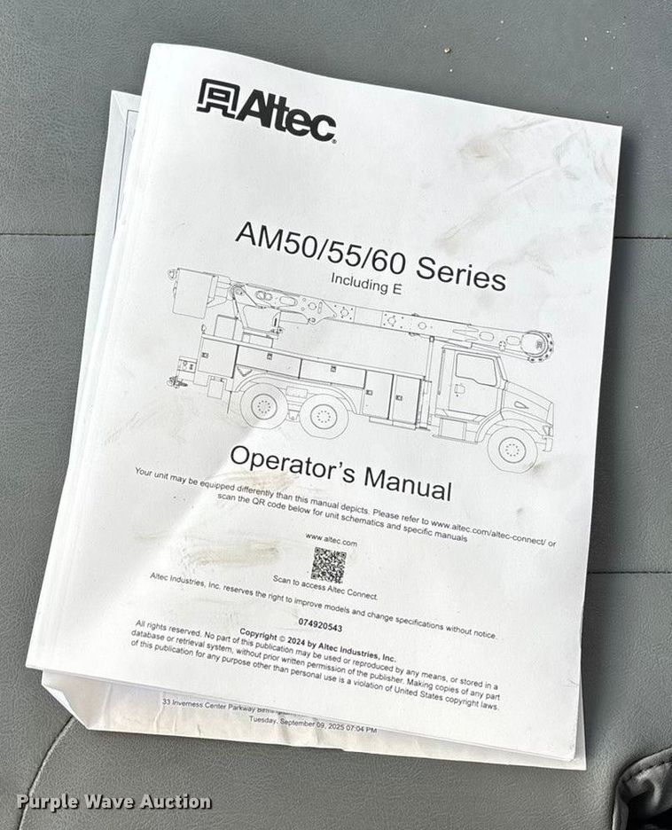 image for item DU6969 2004 International MA035 bucket truck