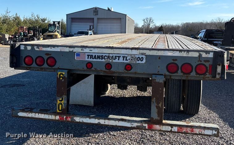 image for item DW7367 1995 Transcraft TL2000 S2 flatbed trailer