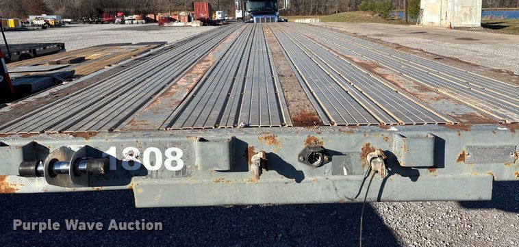 image for item DW7367 1995 Transcraft TL2000 S2 flatbed trailer
