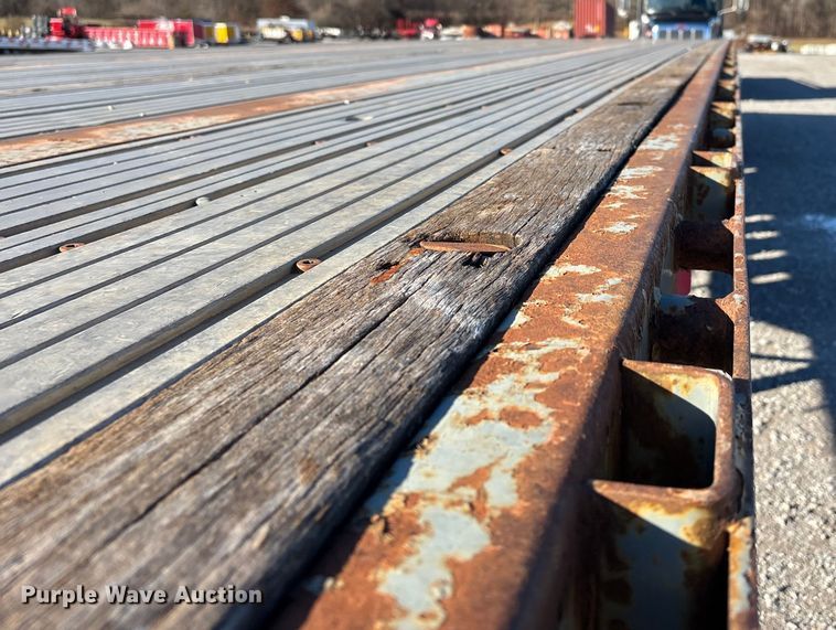 image for item DW7367 1995 Transcraft TL2000 S2 flatbed trailer