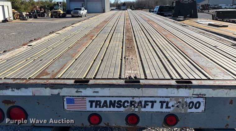 image for item DW7367 1995 Transcraft TL2000 S2 flatbed trailer
