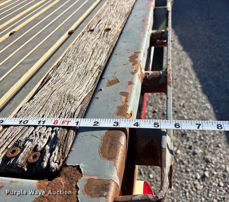 image for item DW7367 1995 Transcraft TL2000 S2 flatbed trailer