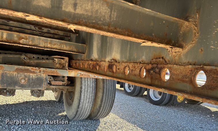 image for item DW7367 1995 Transcraft TL2000 S2 flatbed trailer