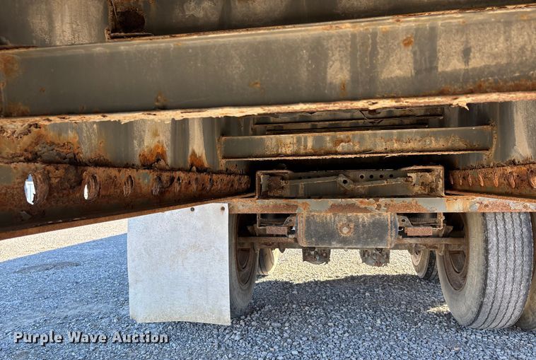 image for item DW7367 1995 Transcraft TL2000 S2 flatbed trailer