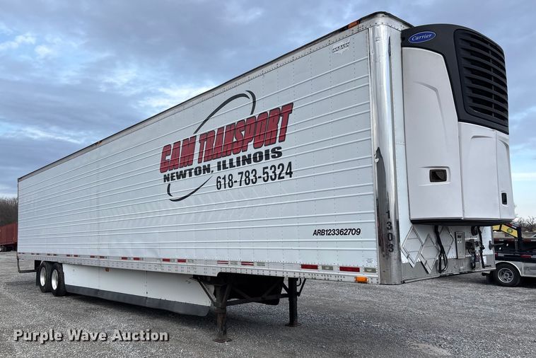 image for item DW7442 2013 Wabash refrigerated van trailer
