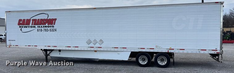 image for item DW7442 2013 Wabash refrigerated van trailer