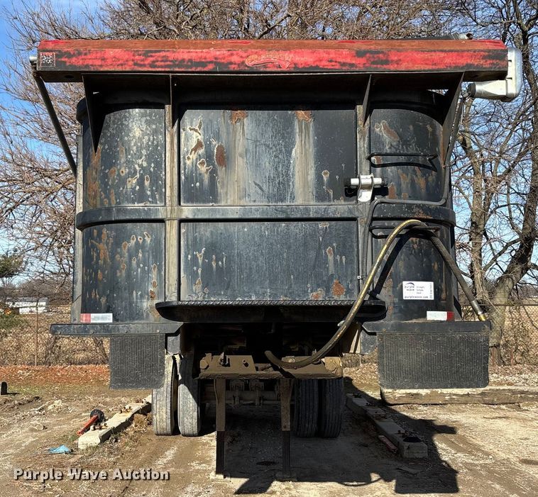 image for item DW7451 2002 Palmer Machine Works TA-24 end dump trailer