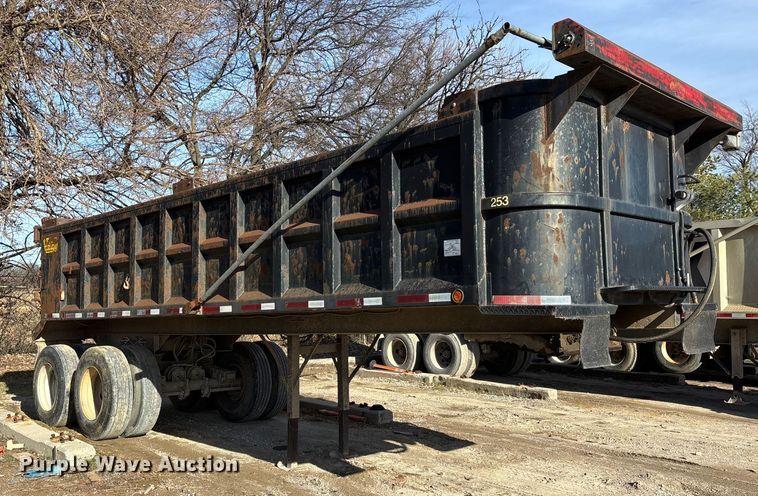 image for item DW7451 2002 Palmer Machine Works TA-24 end dump trailer