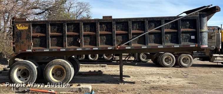 image for item DW7451 2002 Palmer Machine Works TA-24 end dump trailer