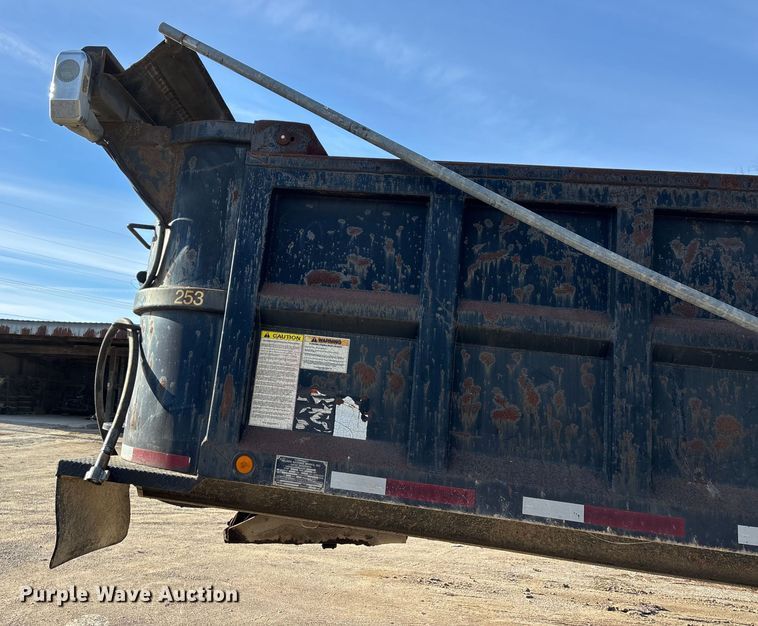 image for item DW7451 2002 Palmer Machine Works TA-24 end dump trailer