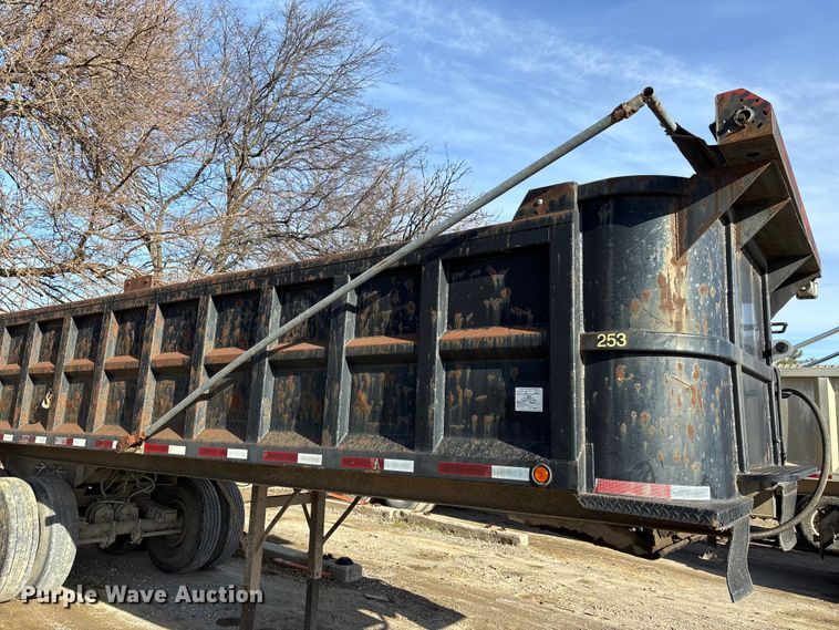 image for item DW7451 2002 Palmer Machine Works TA-24 end dump trailer