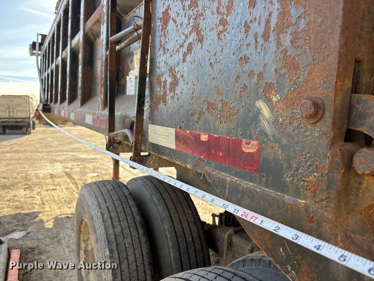 image for item DW7451 2002 Palmer Machine Works TA-24 end dump trailer