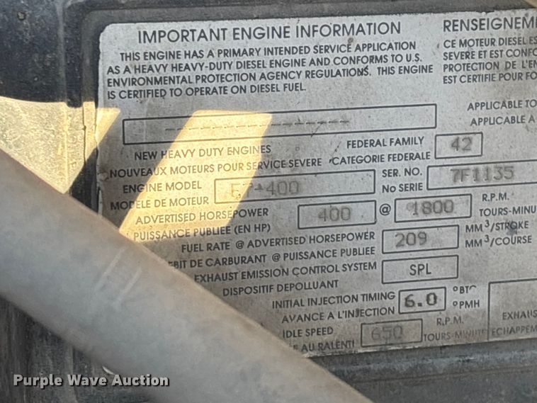 image for item DW7453 1997 Mack CH613 semi truck