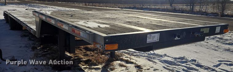 image for item EB1265 2010 Transcraft DTL-2100 drop deck equipment trailer