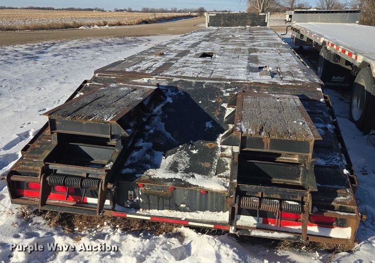image for item EB1265 2010 Transcraft DTL-2100 drop deck equipment trailer