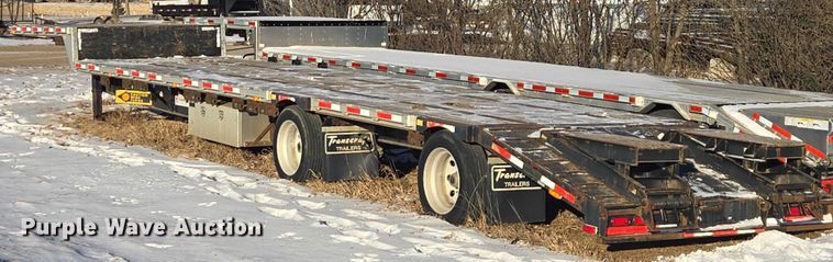 image for item EB1265 2010 Transcraft DTL-2100 drop deck equipment trailer