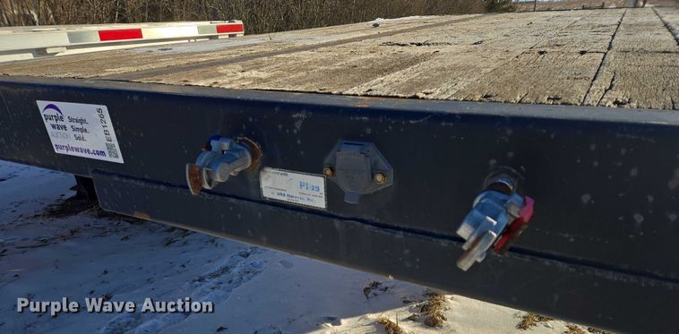 image for item EB1265 2010 Transcraft DTL-2100 drop deck equipment trailer