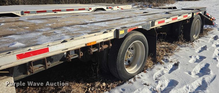 image for item EB1265 2010 Transcraft DTL-2100 drop deck equipment trailer