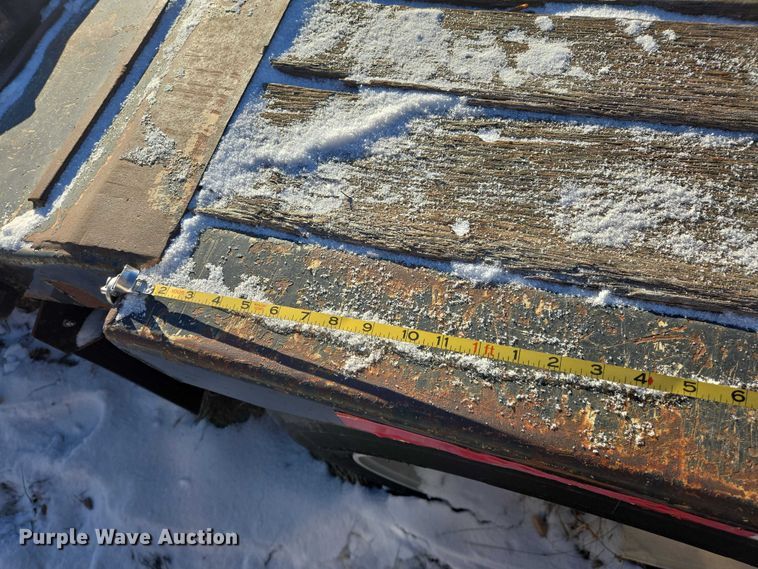 image for item EB1265 2010 Transcraft DTL-2100 drop deck equipment trailer