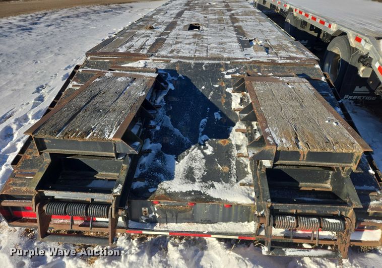 image for item EB1265 2010 Transcraft DTL-2100 drop deck equipment trailer