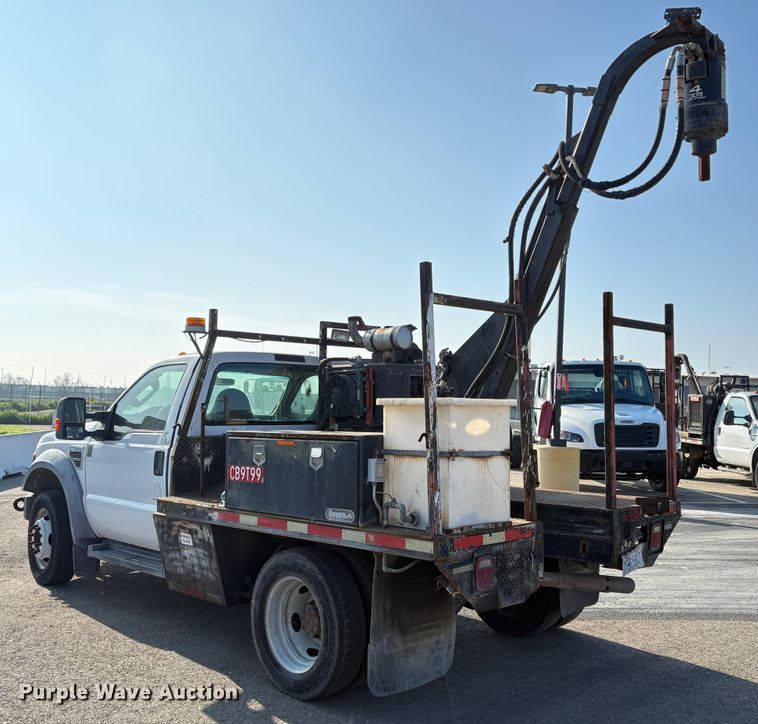 image for item EC8210 2008 Ford F550 flatbed truck