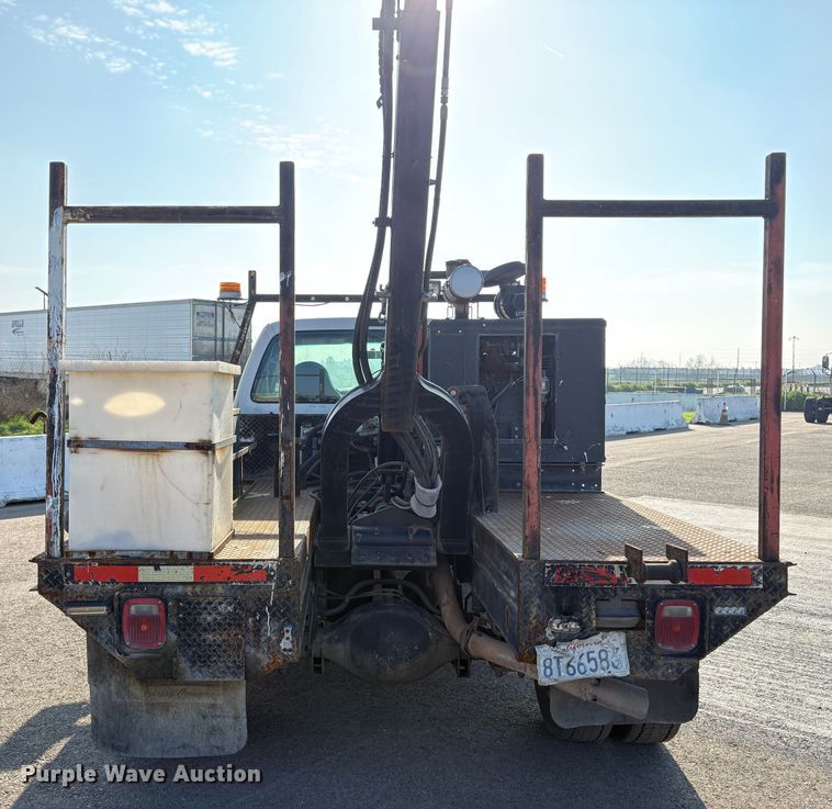 image for item EC8210 2008 Ford F550 flatbed truck