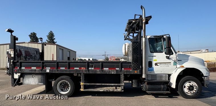 image for item EC8212 2013 International 4300 SBA flatbed truck