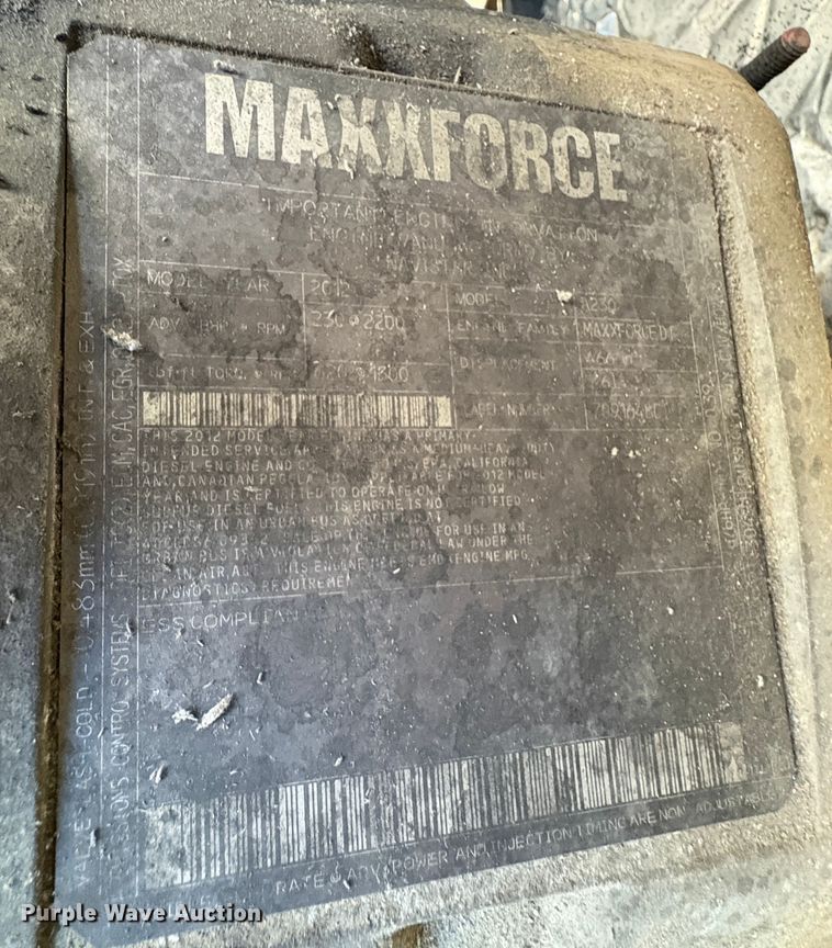 image for item EC8212 2013 International 4300 SBA flatbed truck