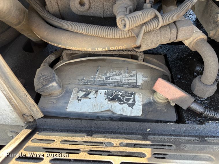 image for item EC8214 2013 Peterbilt 320 flatbed truck