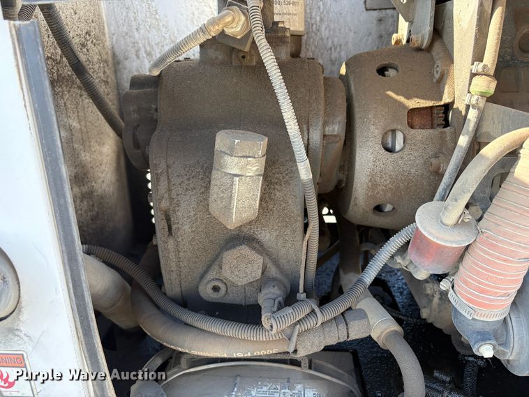 image for item EC8214 2013 Peterbilt 320 flatbed truck