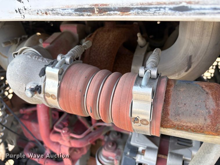 image for item EC8214 2013 Peterbilt 320 flatbed truck