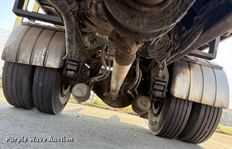 image for item EC8214 2013 Peterbilt 320 flatbed truck