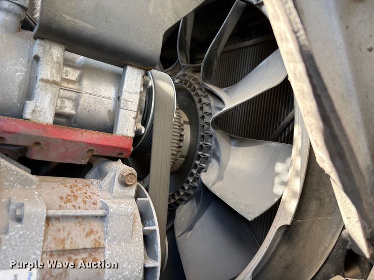 image for item EC8214 2013 Peterbilt 320 flatbed truck