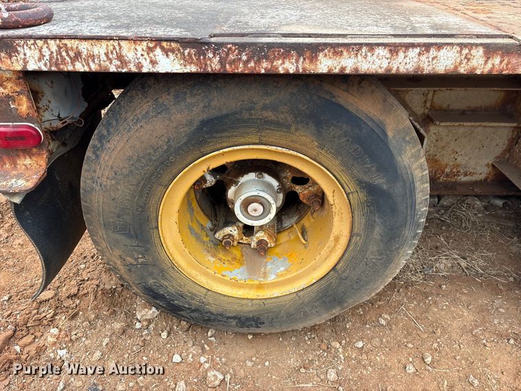 image for item EE0093 1973 Birmingham 415 DLA lowboy equipment trailer