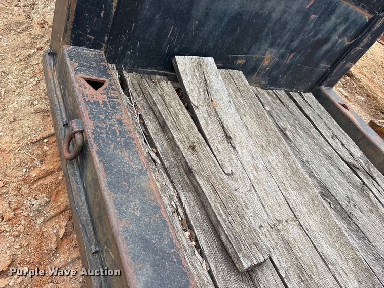 image for item EE0094 1976 Great Dane 5717GE extendable double drop deck equipment trailer