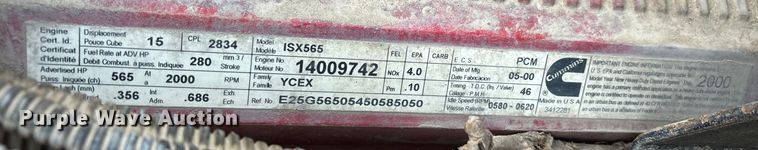 image for item EE1385 2000 Kenworth semi truck