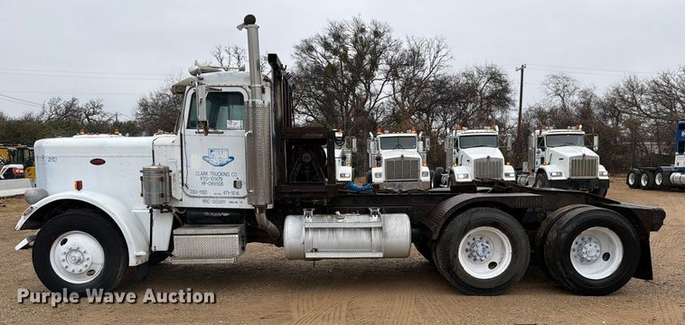 image for item EE1393 1982 Peterbilt 359 winch truck