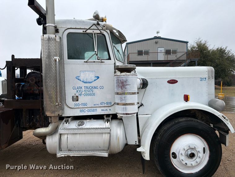 image for item EE1393 1982 Peterbilt 359 winch truck