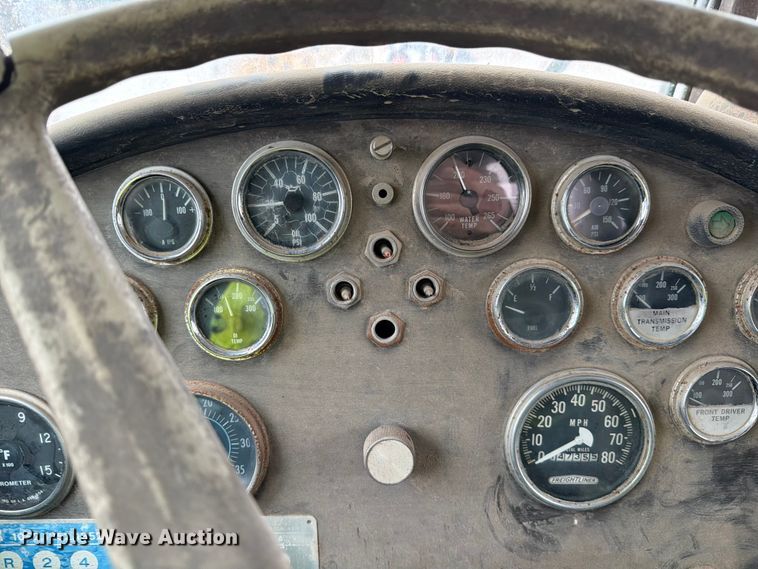 image for item EE1393 1982 Peterbilt 359 winch truck