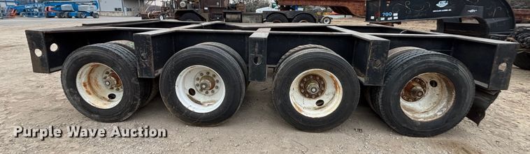 image for item EE1398 1976 Talbert flatbed trailer