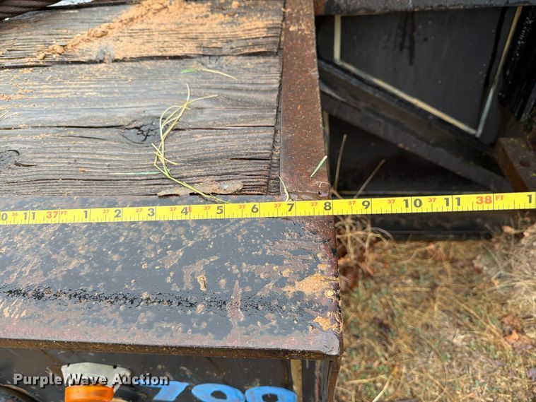 image for item EE1398 1976 Talbert flatbed trailer