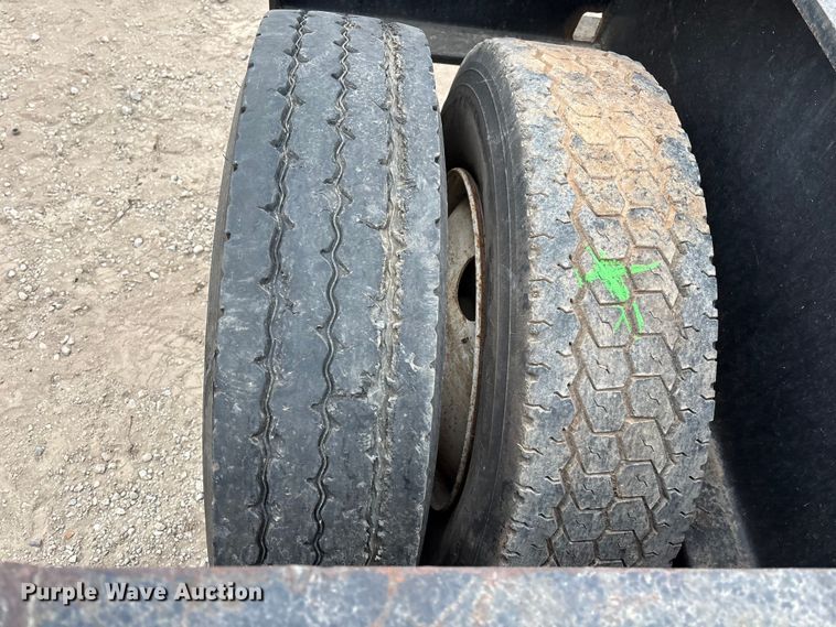 image for item EE1398 1976 Talbert flatbed trailer