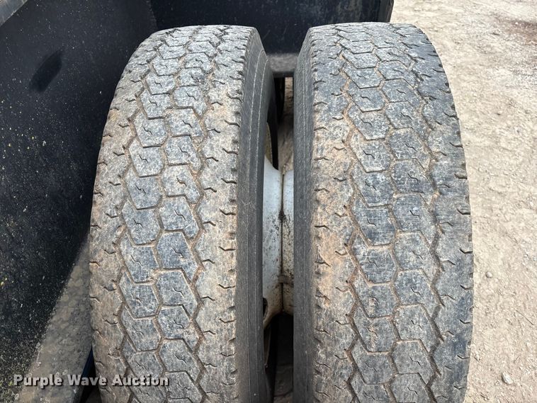 image for item EE1398 1976 Talbert flatbed trailer