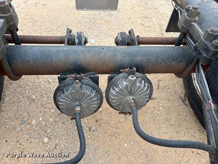 image for item EE1400 1983 Siebert low boy beam trailer