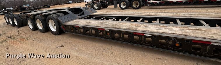 image for item EE1402 1986 Siebert lowboy equipment trailer