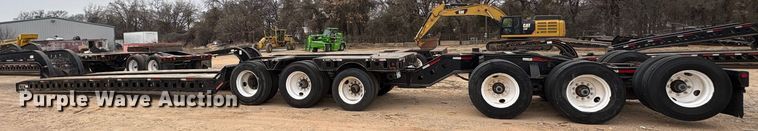 image for item EE1402 1986 Siebert lowboy equipment trailer