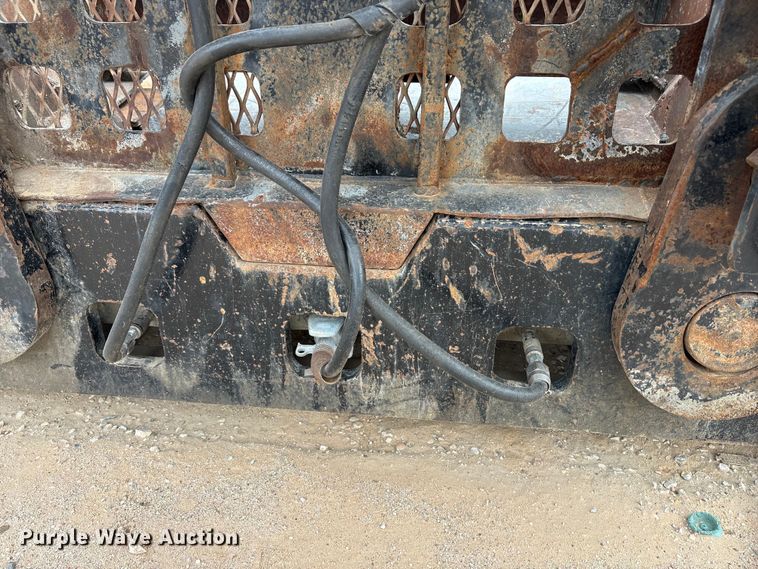 image for item EE1402 1986 Siebert lowboy equipment trailer