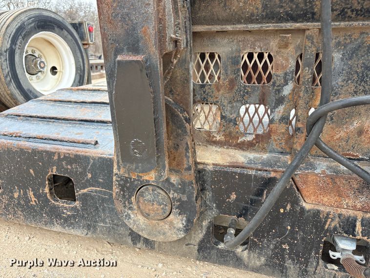 image for item EE1402 1986 Siebert lowboy equipment trailer