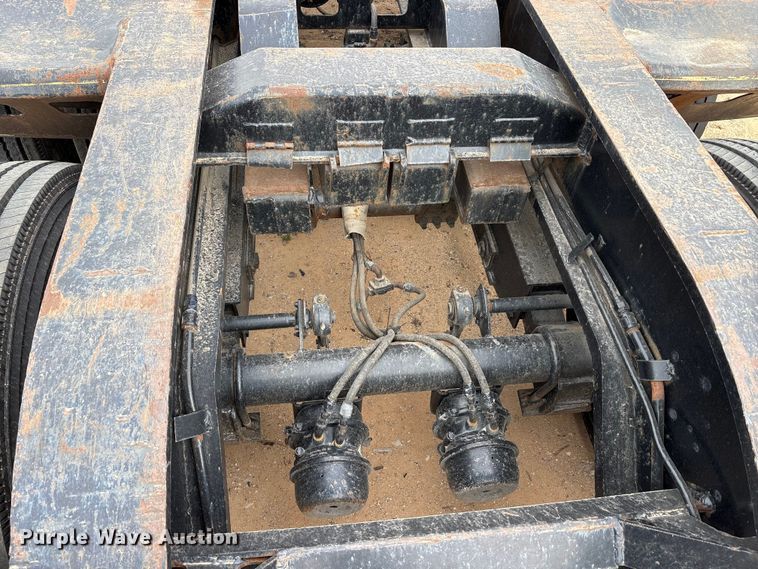 image for item EE1402 1986 Siebert lowboy equipment trailer